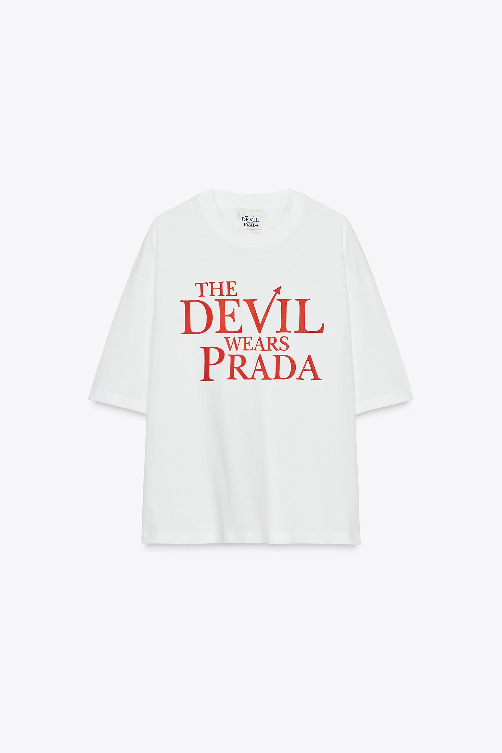 THE DEVIL WEARS PRADA T-SHIRT - White | ZARA United States