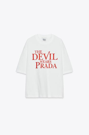 THE DEVIL WEARS PRADA T-SHIRT - White by Zara - Image 5
