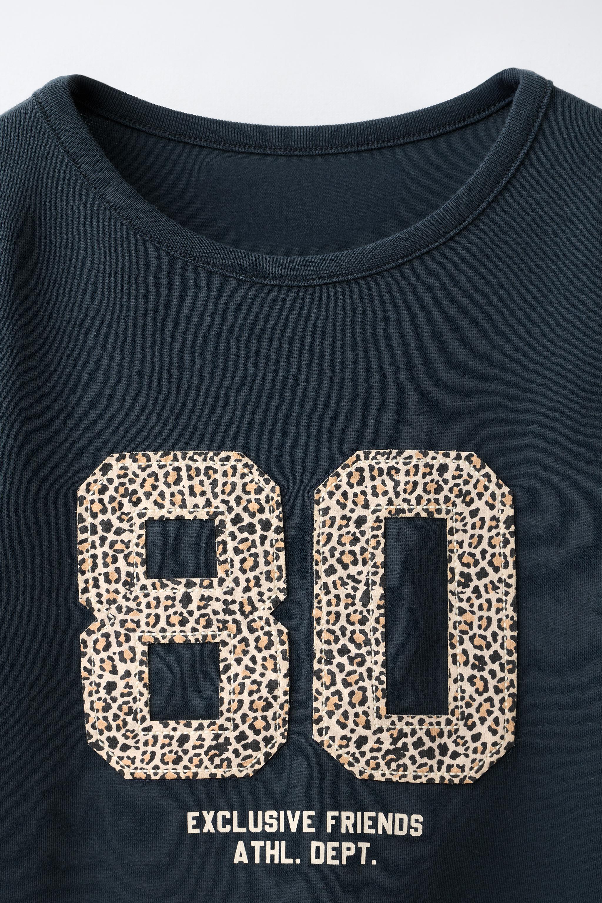 T-SHIRT PIÈCE ANIMAL PRINT