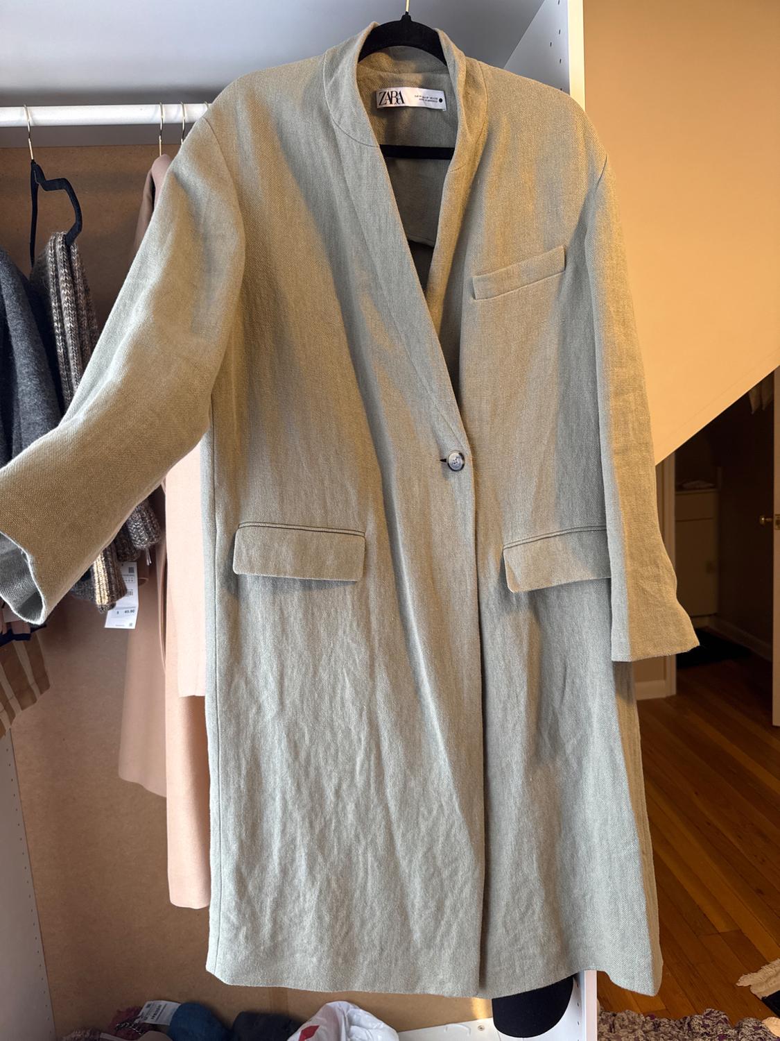 100 LINEN COAT - Image 3