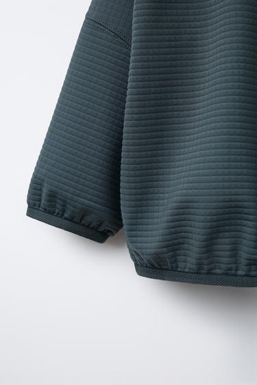 LOGO TECHNICAL SWEATSHIRT - Petrol blue by Zara - Image 3