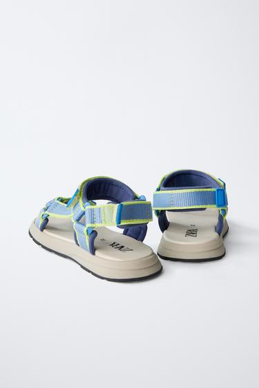 TECHNICAL SANDALS - Blue by Zara - Image 4