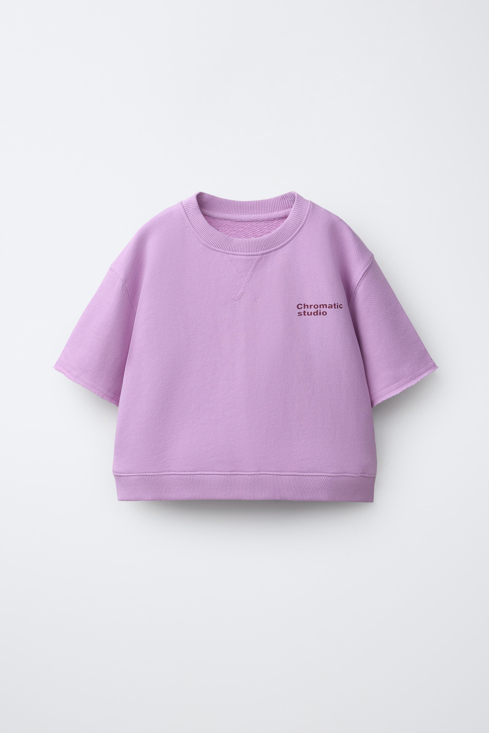 新品☆ZARA ザラ パフスリーブニット リラ パープル ZARA - ZARA ザラ パフスリーブ 仕様 リブ セーター【M】の通販 by