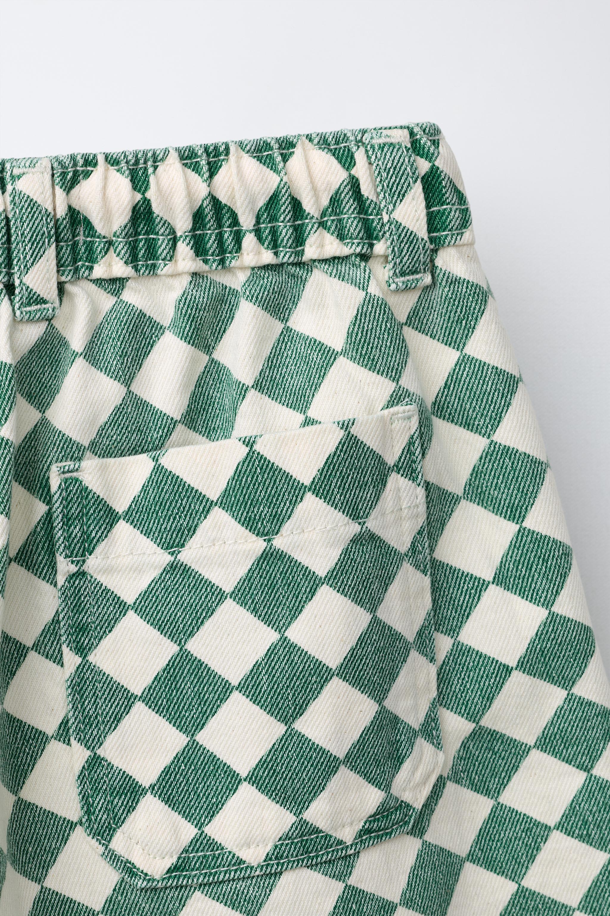BERMUDA SERGÉ DAMIER
