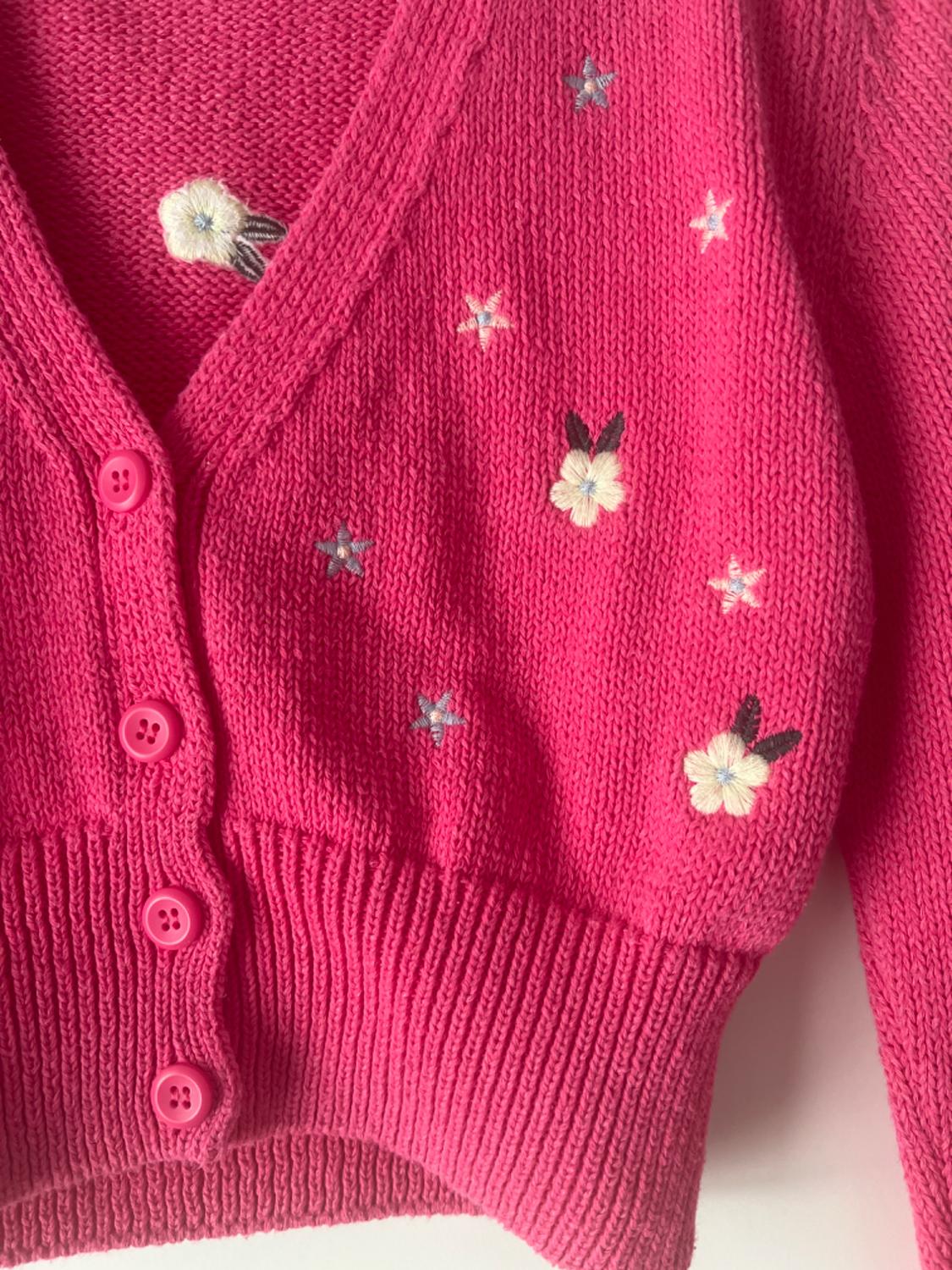 EMBROIDERED KNIT CARDIGAN - Image 2