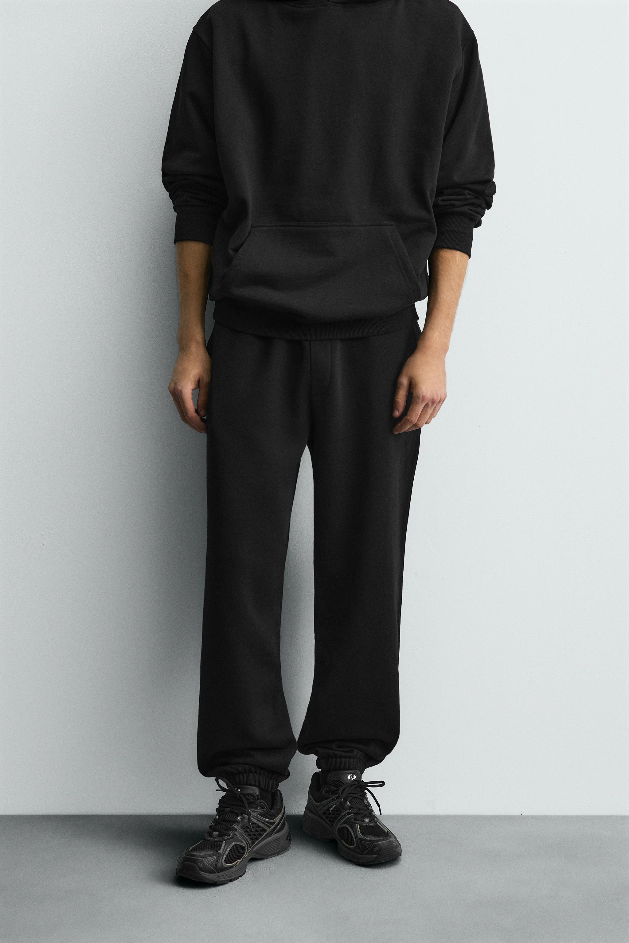 BASIC JOGGER PANTS - Black | ZARA United States