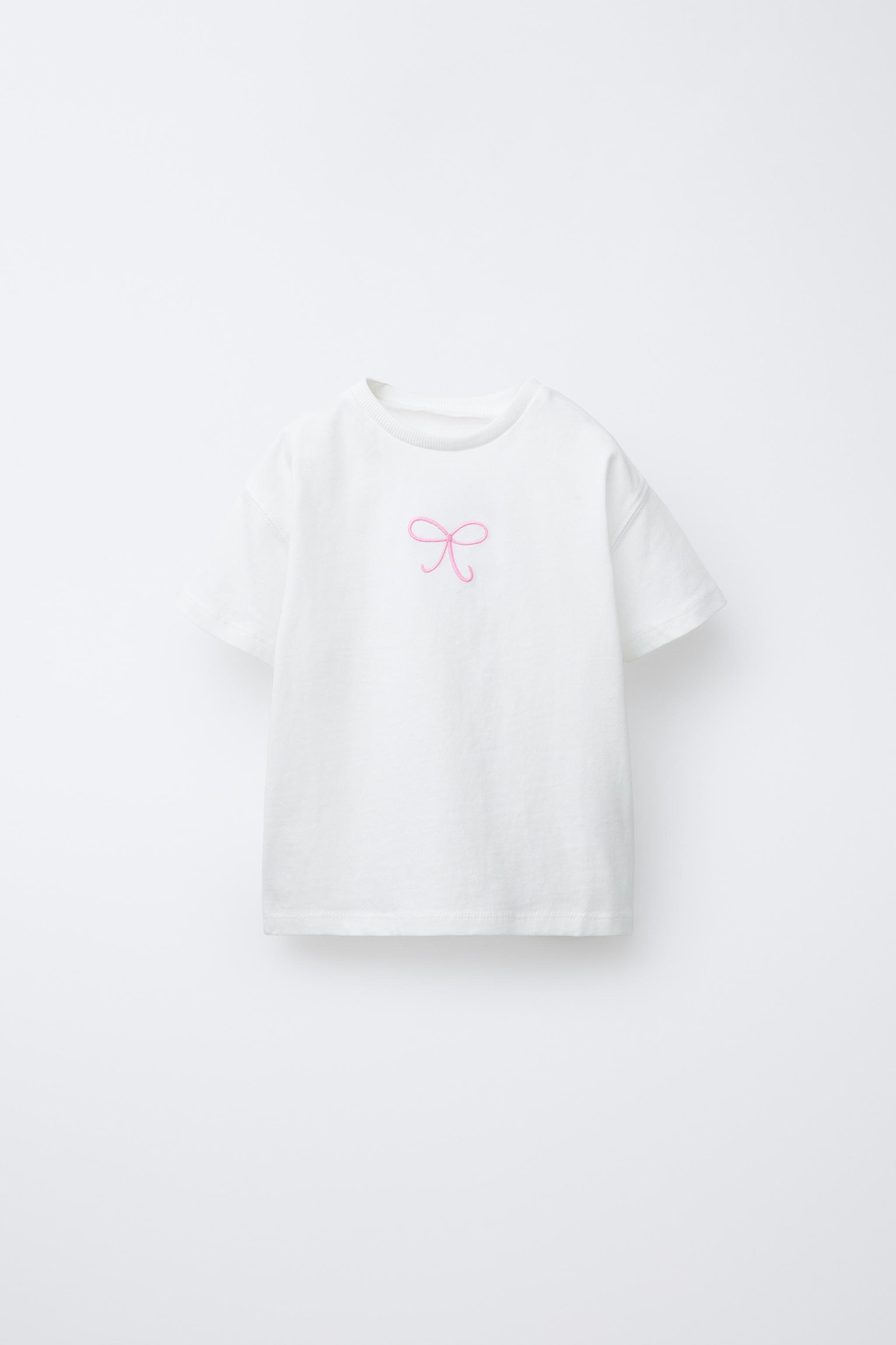 T-SHIRT BRODÉ ET INSCRIPTION