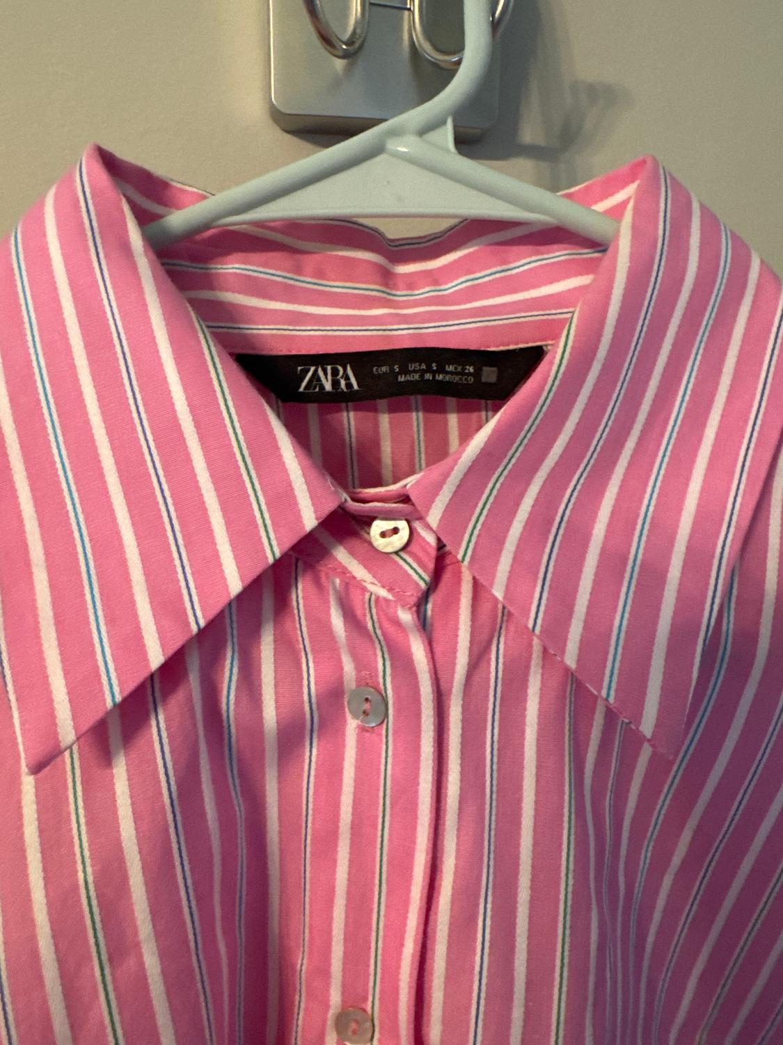 CAMISA RAYAS ASIMÉTRICA - Image 4