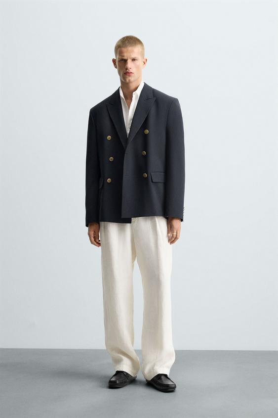 DOUBLE BREASTED BLAZER