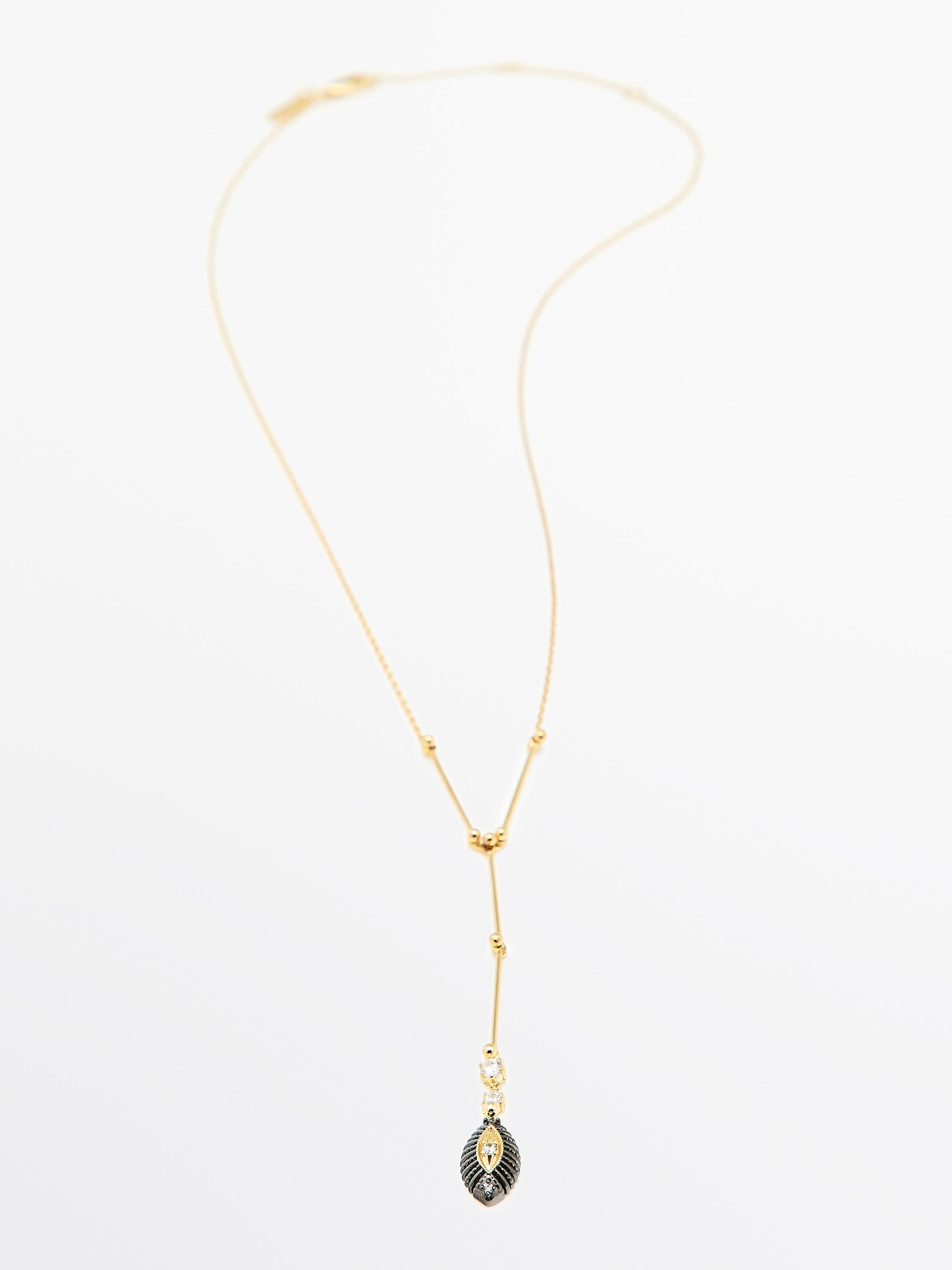 Collier bijou brillants