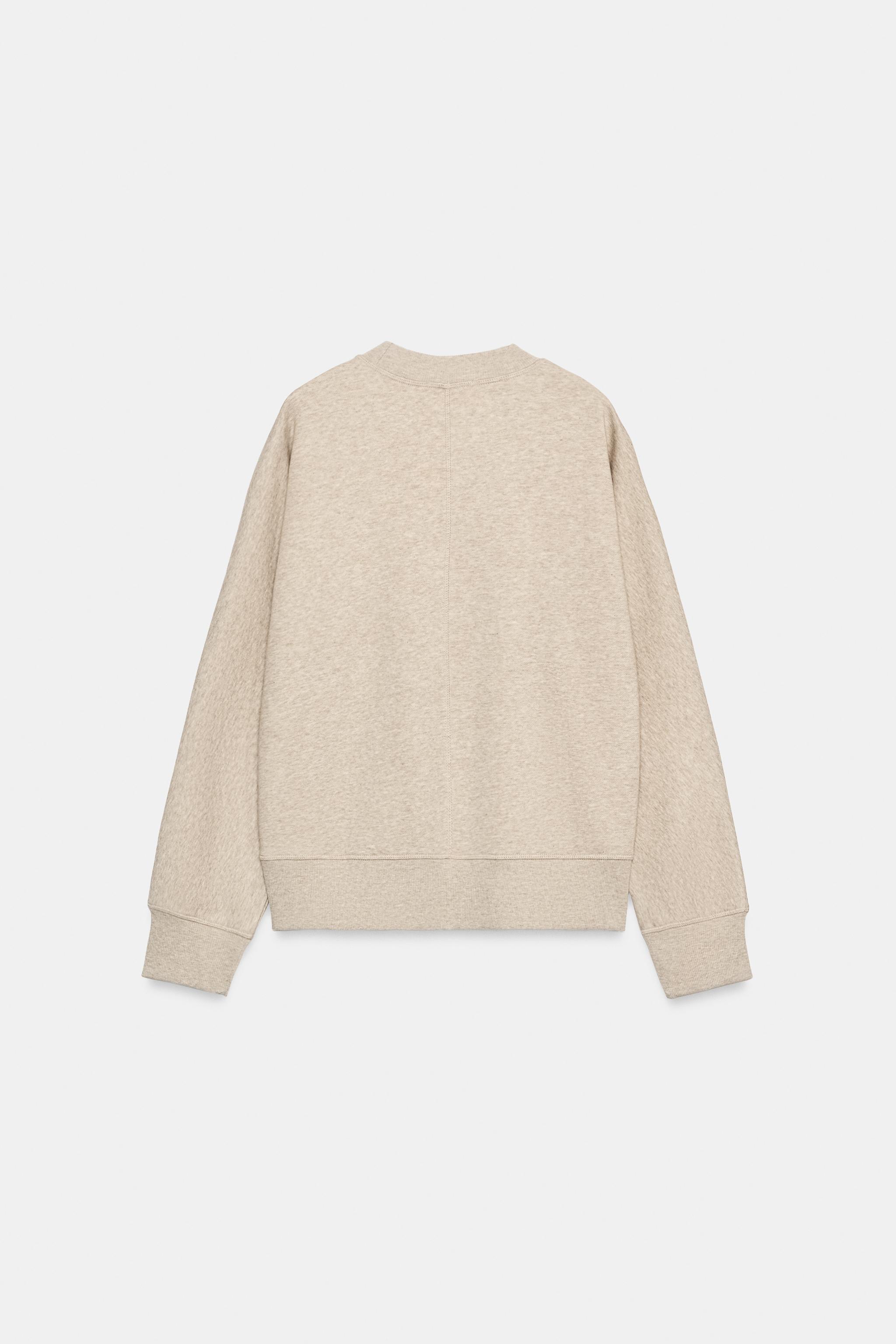 BASIC FLEECE SWEATSHIRT