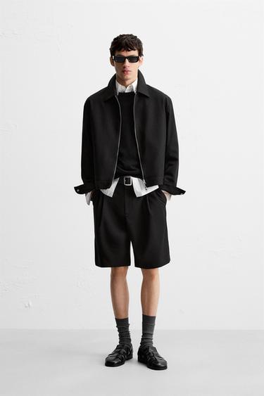 OVERSHIRT-SET MIT RELAXED FIT - Leuchtendes Blau von Zara