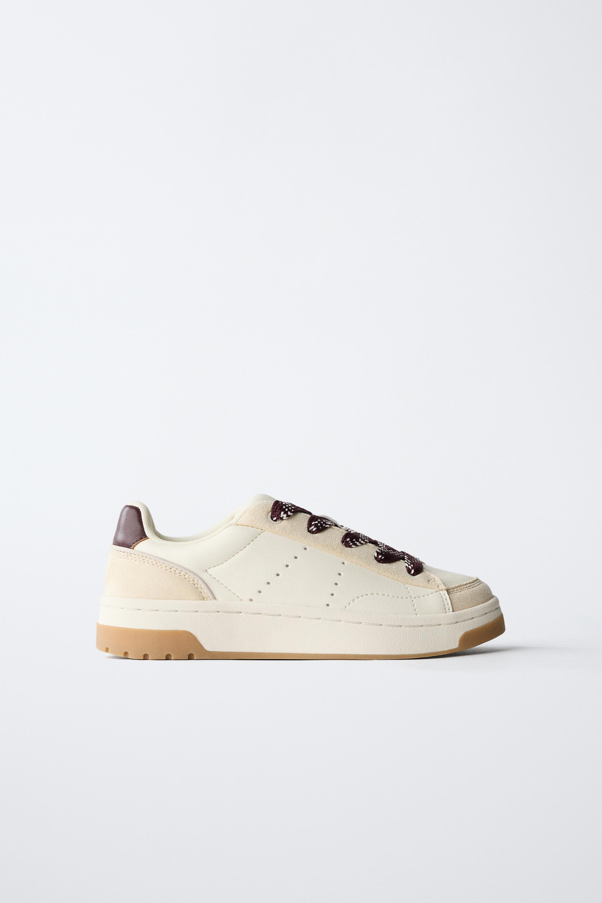 スケートスニーカー - ホワイト | ZARA Japan / 日本