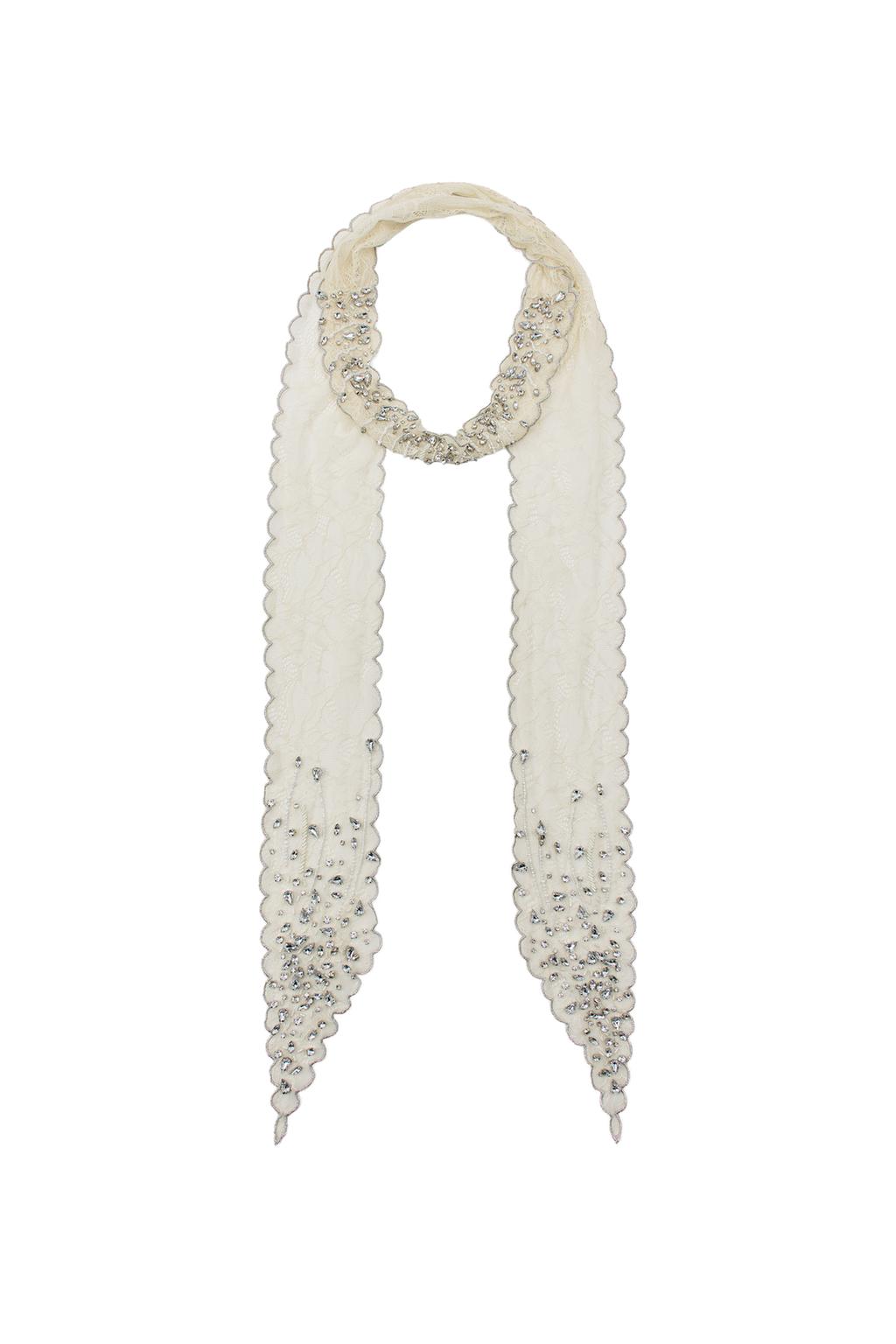 JEWELED BEADED BANDANA - image 3