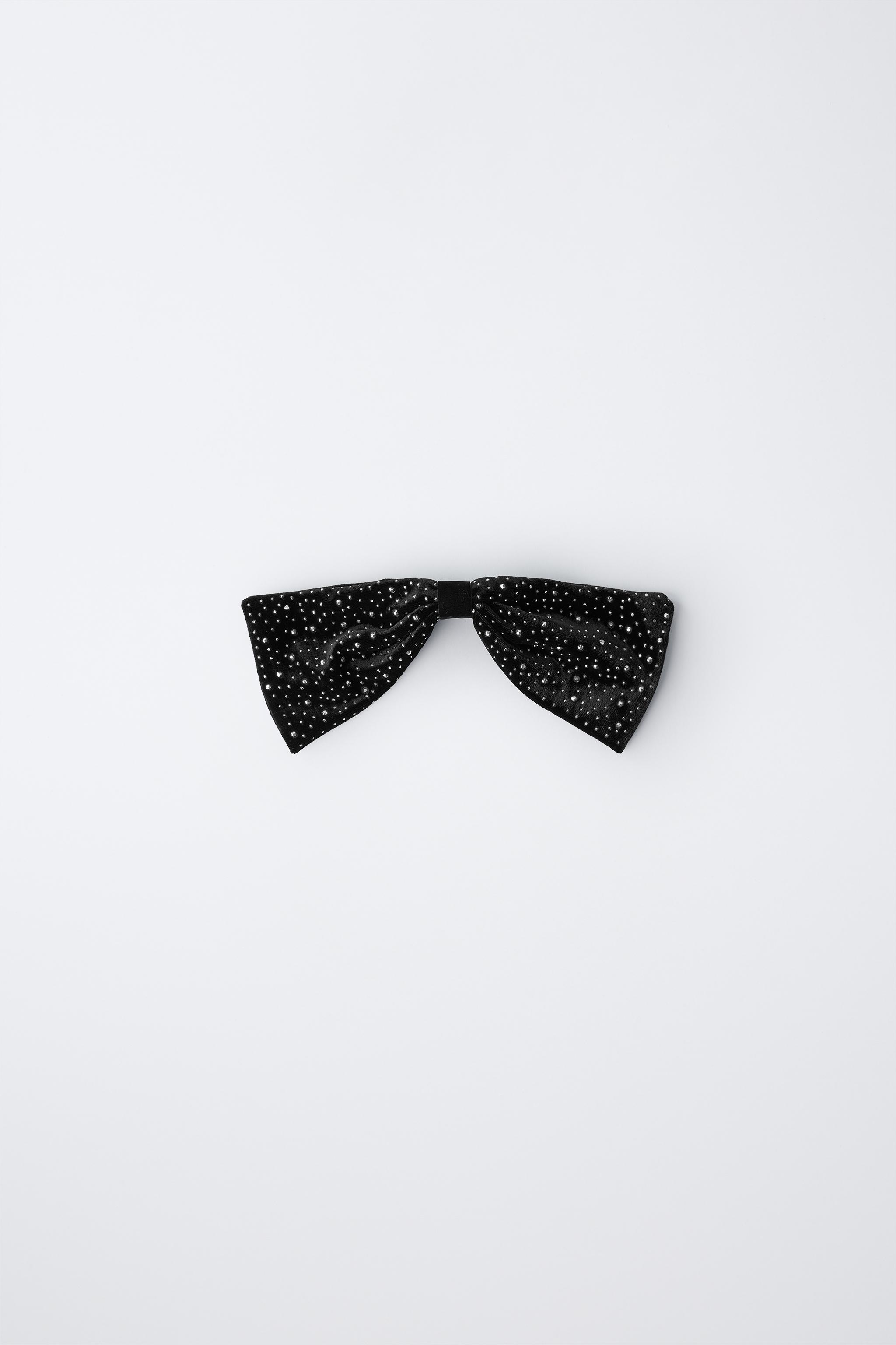 RHINESTONE BOW HAIR CLIP