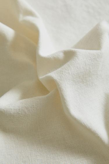 PACK OF NAPKINS WITH CUTWORK EMBROIDERY (PACK OF 2) - White by Zara - Image 3