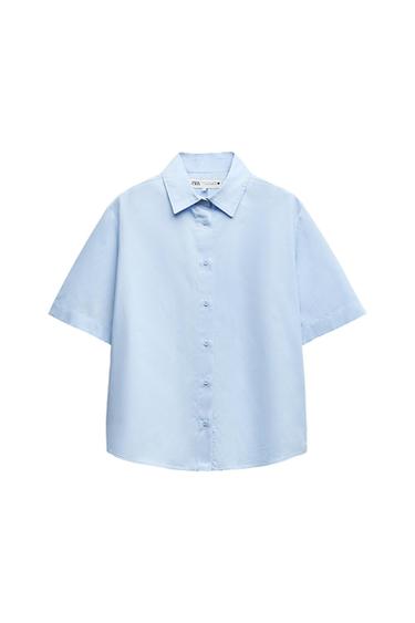 POPLIN SHIRT ZW COLLECTION