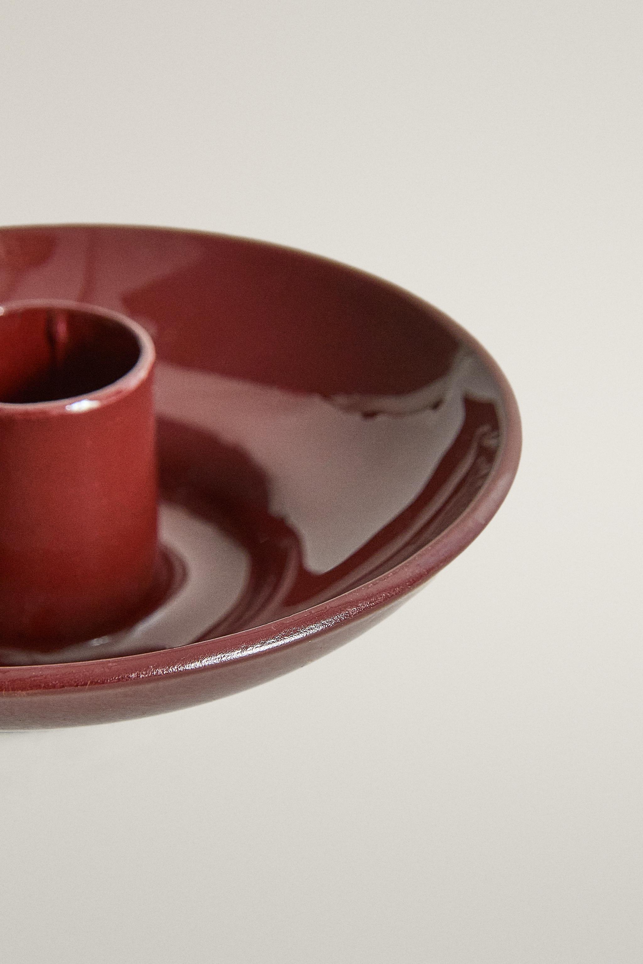 CHRISTMAS IRON CANDLESTICK