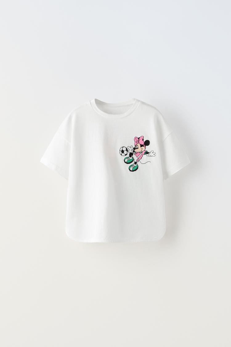 Minnie Mouse Zara NiÃ±os Koaj Camiseta Negra Mickey Mouse