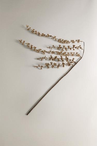 SPARKLY CHRISTMAS BRANCH DECORATION - Golden by Zara - Image 1