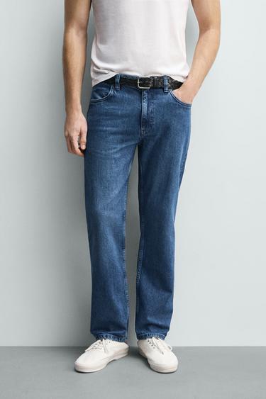 REGULAR FIT JEANS - Blue by Zara