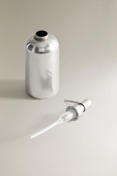 METAL SOAP DISPENSER - Silver by Zara - Image 3