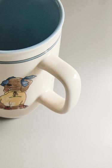 CHILDREN'S CERAMIC MUG WITH SKATER DOG - Multicoloured by Zara - Image 2