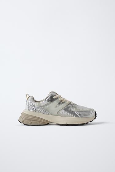 SPORTY TRAINERS - Grey by Zara