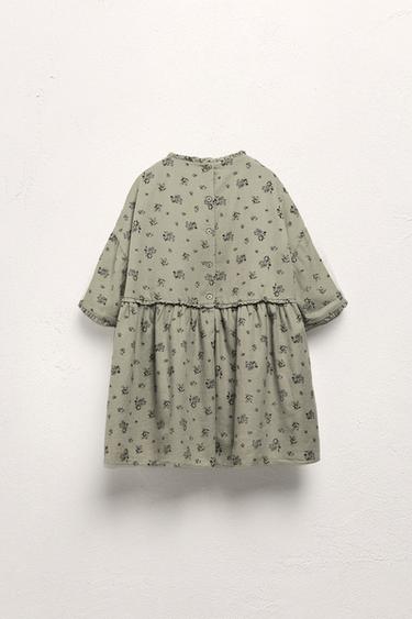 2-5 ANS/ ROBE À FLEURS ET PETITS VOLANTS LIMITED EDITION - Imprimée de Zara - Image 1