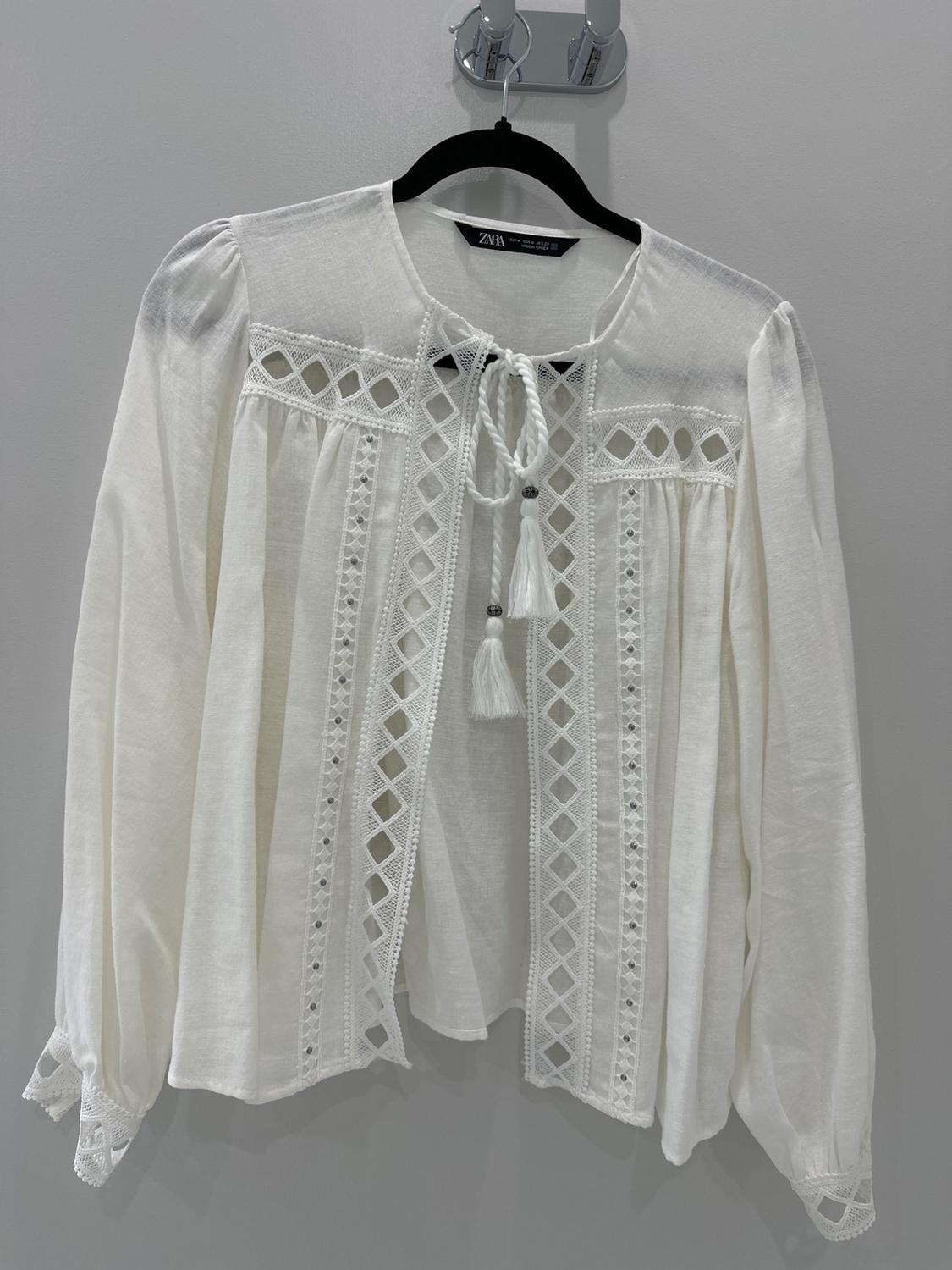 BEADED EMBROIDERY OPEN JACKET