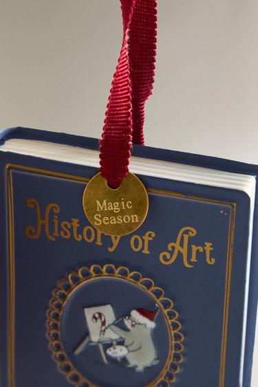 LOT DE DÉCORATIONS DE SAPIN DE NOËL EN FER LIVRES (LOT DE 3) - Multicolore de Zara - Image 2