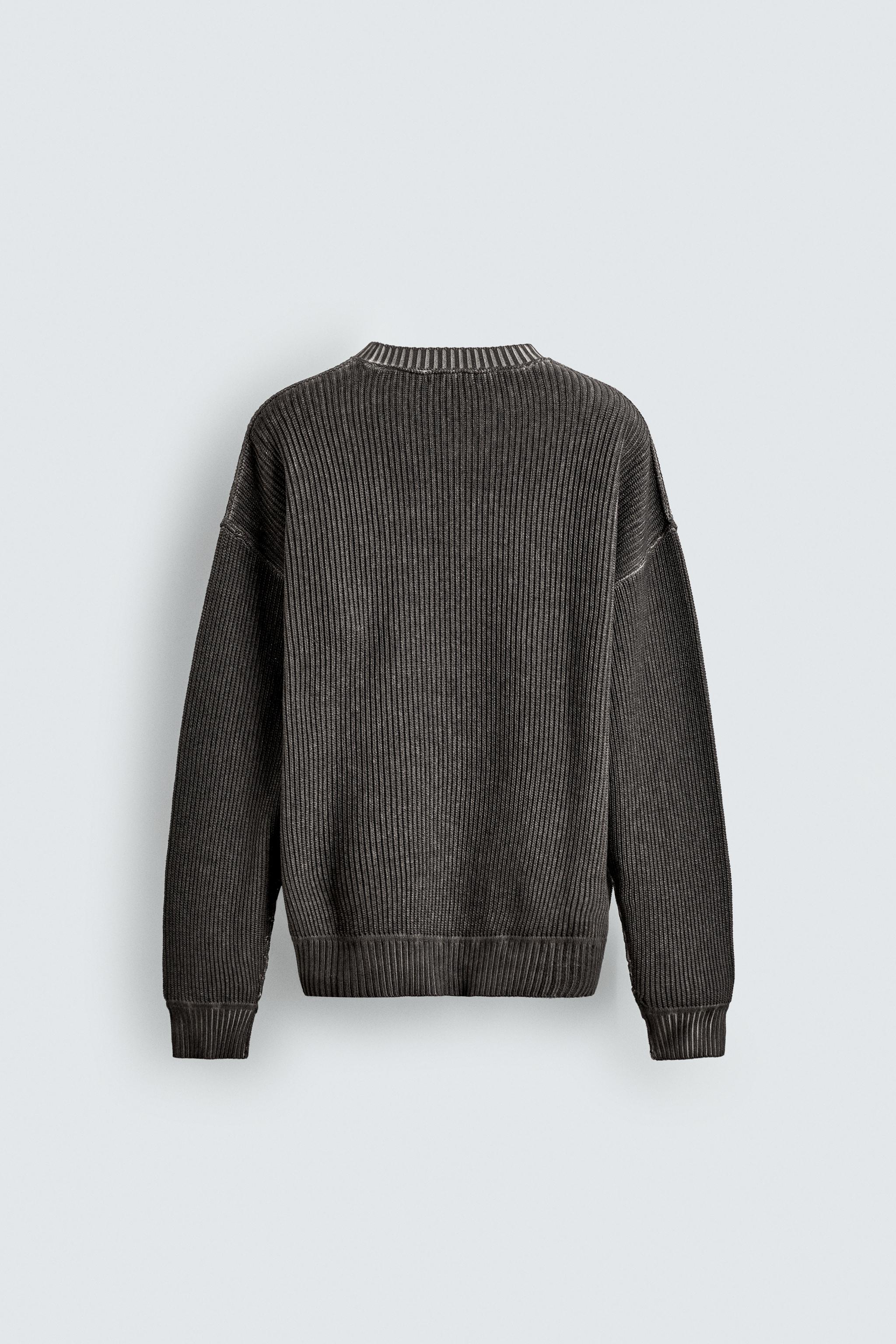 WASHED PRINTED JUMPER