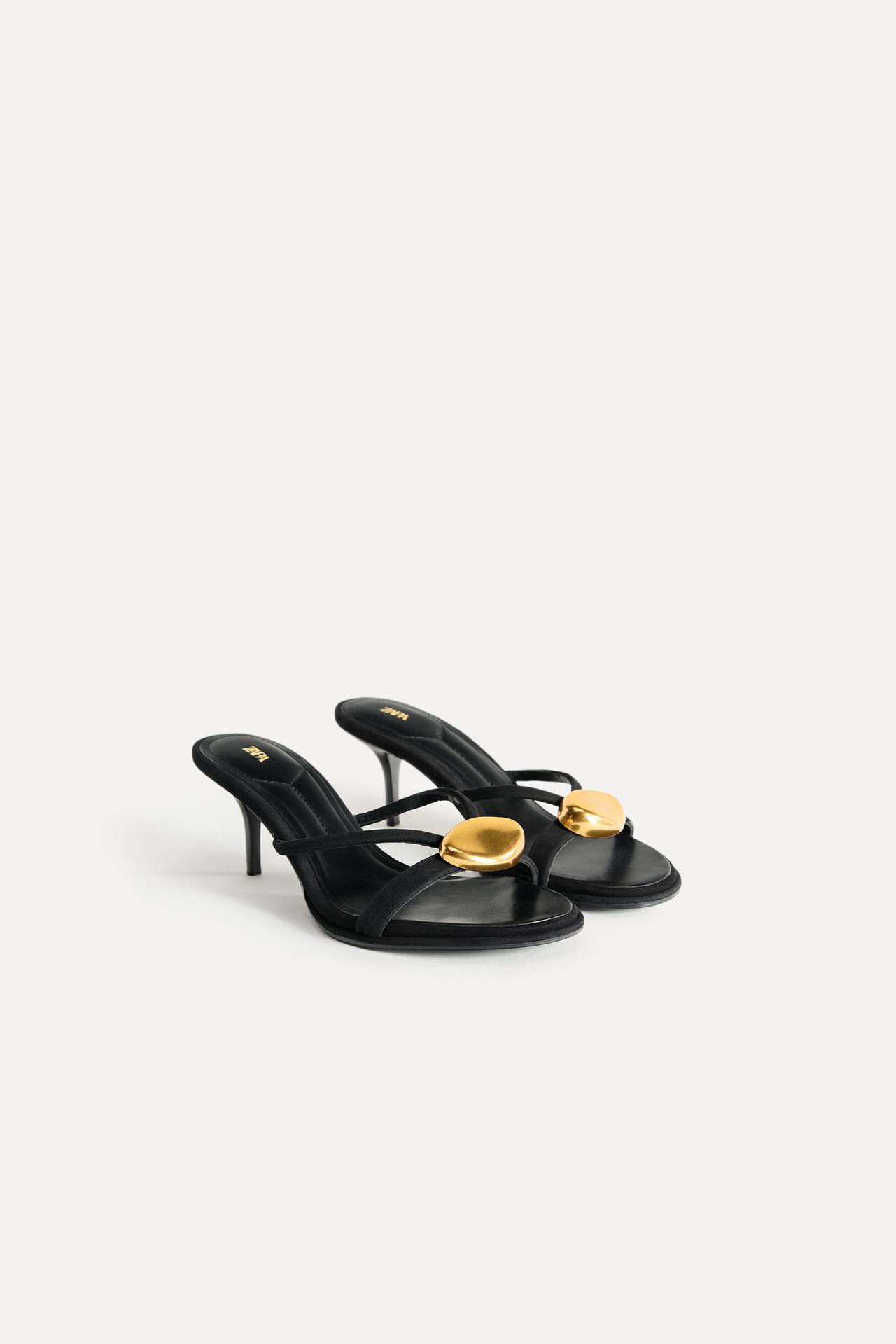METALLIC LEATHER DETAIL SANDAL 50TH ANNIVERSARY