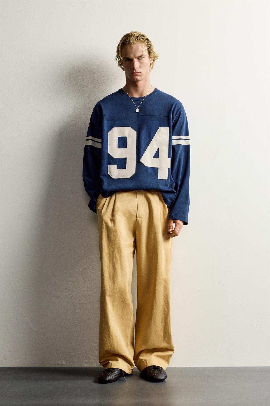COMBINED NUMBER PATCH T-SHIRT