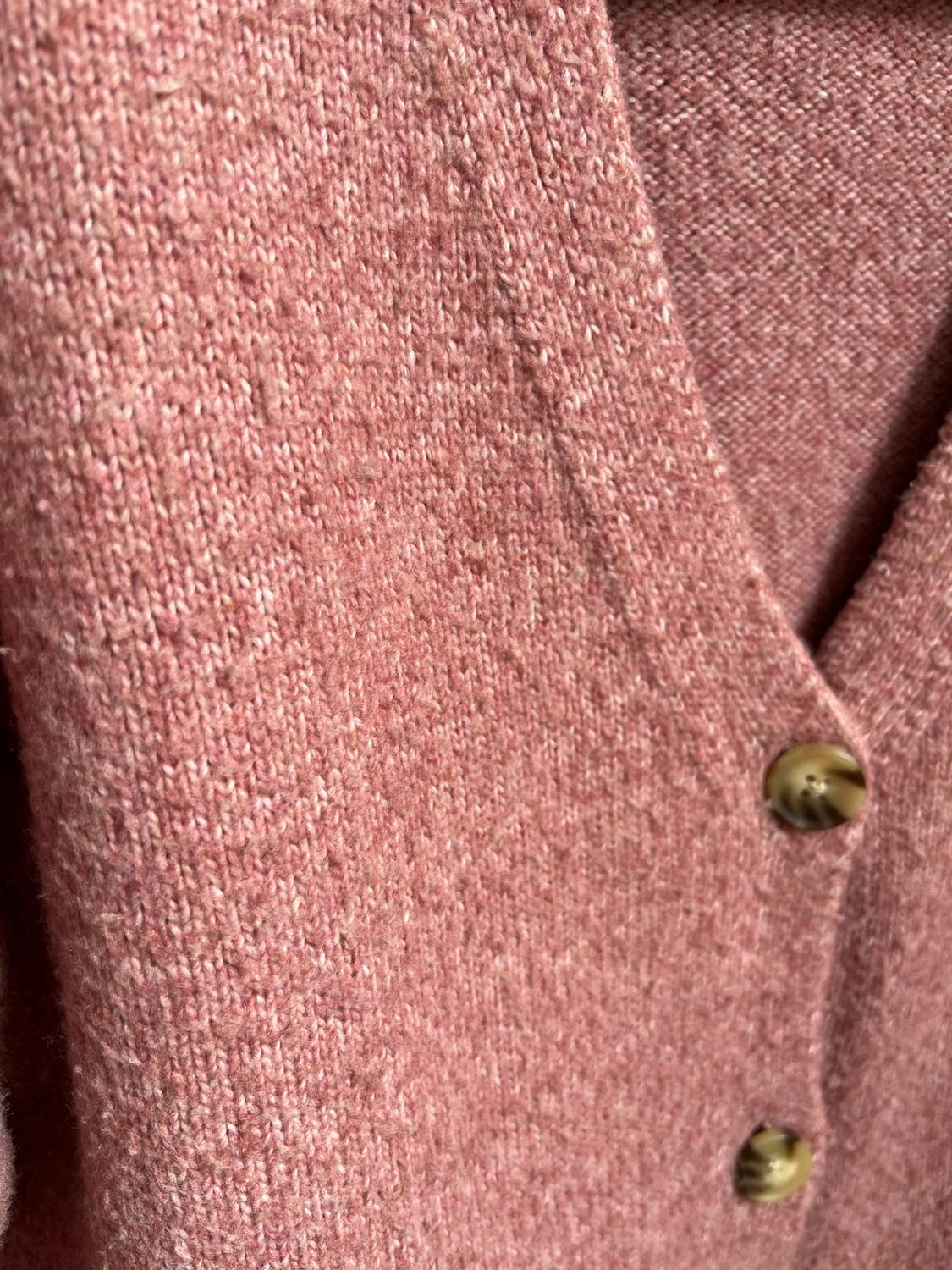 PLAIN KNIT CARDIGAN - Image 3