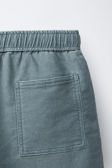 COMFORT BERMUDA SHORTS - Sea green by Zara - Image 3