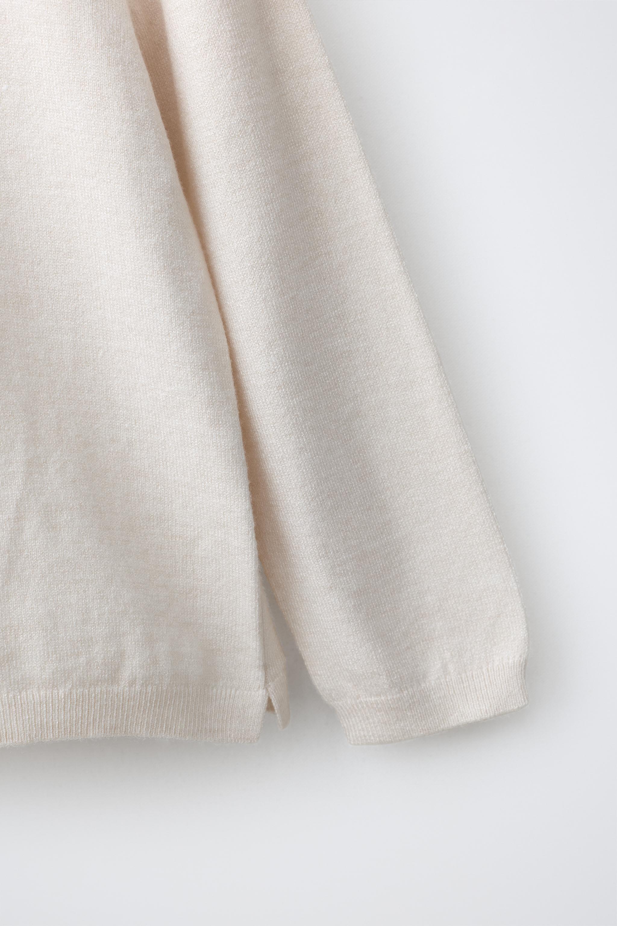 MOCK NECK KNIT JUMPER