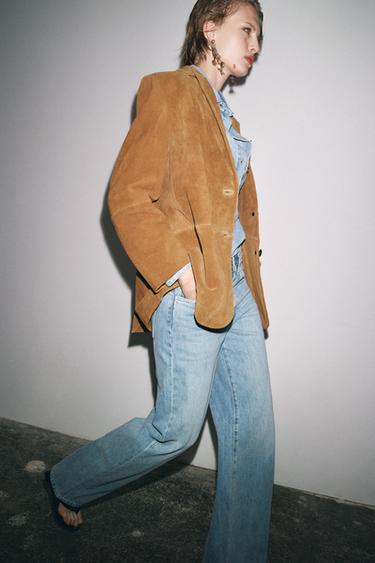 JEAN ZW COLLECTION WIDE LEG TAILLE BASSE - Bleu de Zara - Image 7