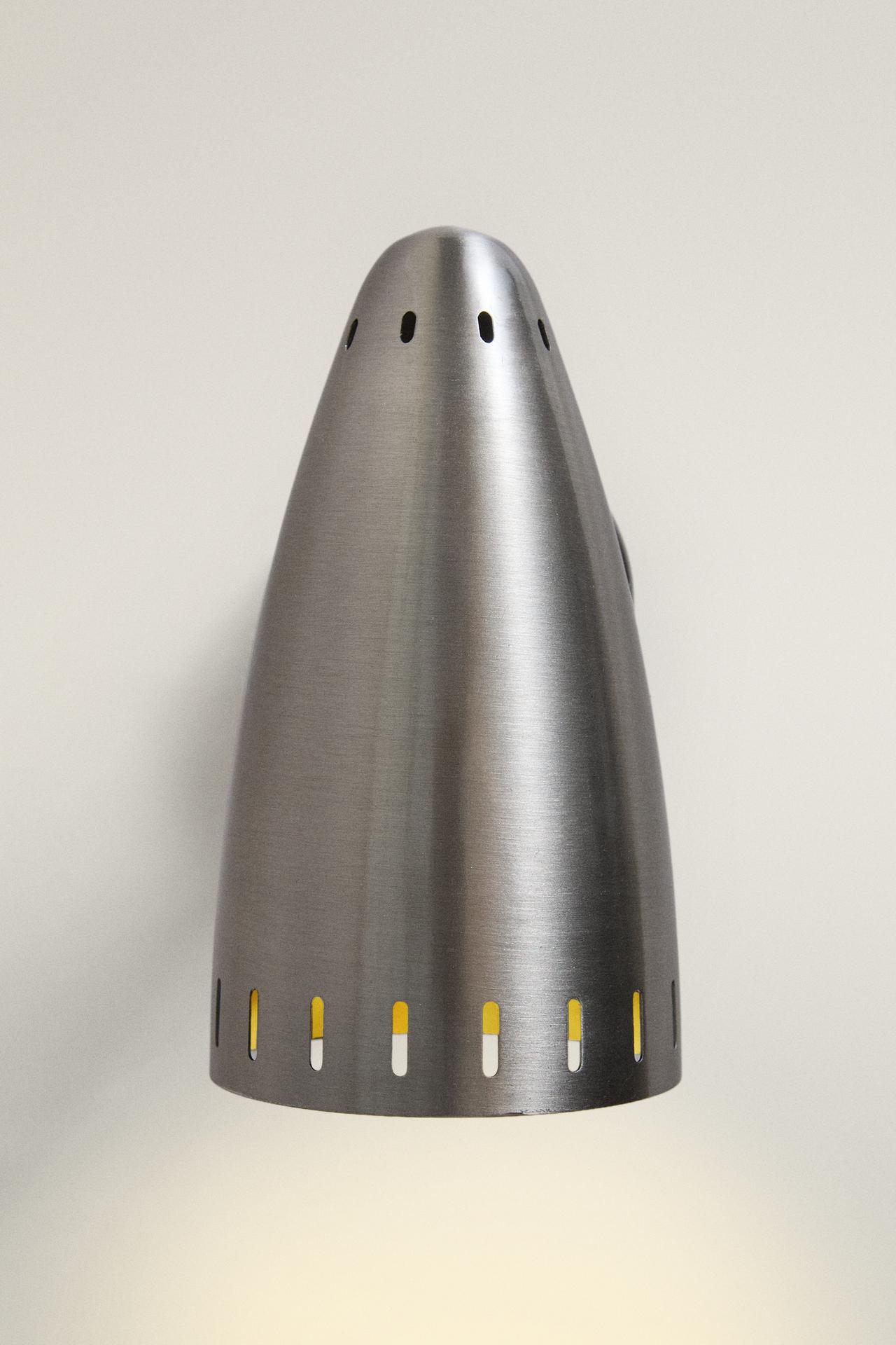 STEEL CONICAL WALL LIGHT — 937