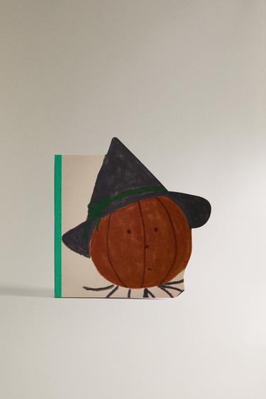 Zaras AKTIVITETSBOK MED KLISTERMÄRKEN – HALLOWEEN - Flerfärgad - Bild 0