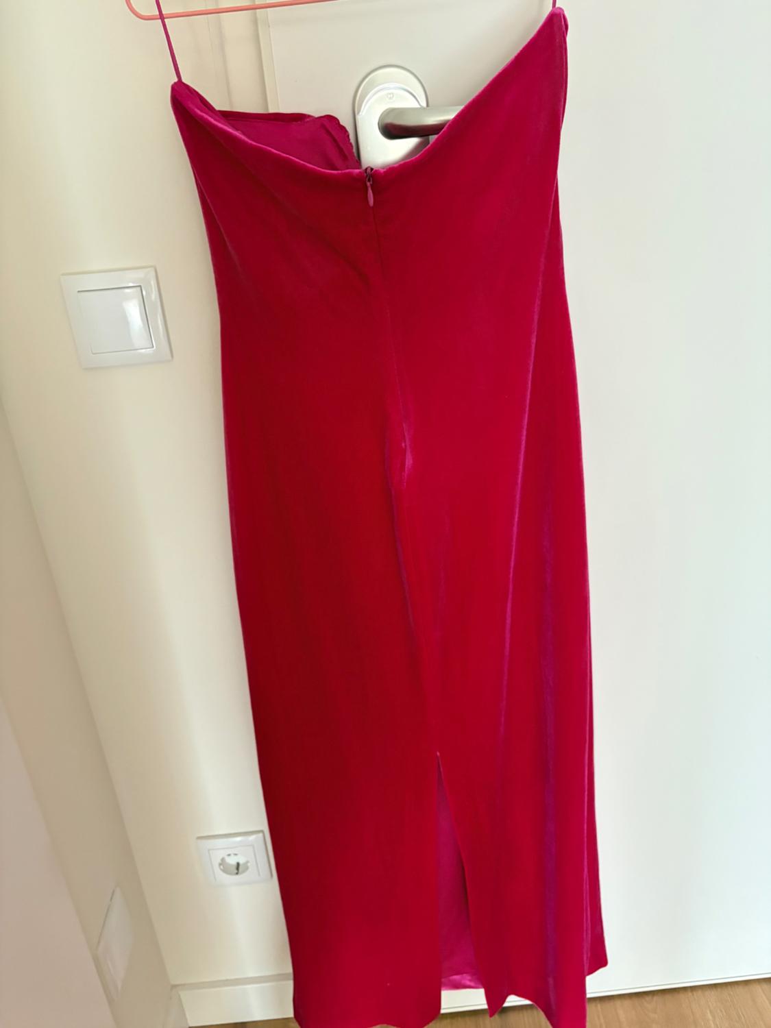 VELVET MIDI DRESS - Image 7