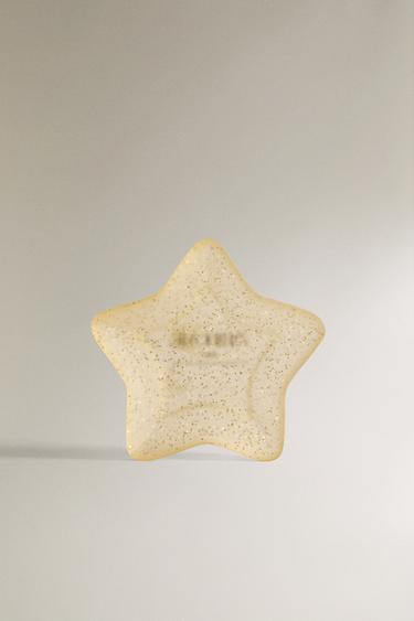 CHILDREN’S GLITTER STAR SOAP DISH - Yellow by Zara - Image 0