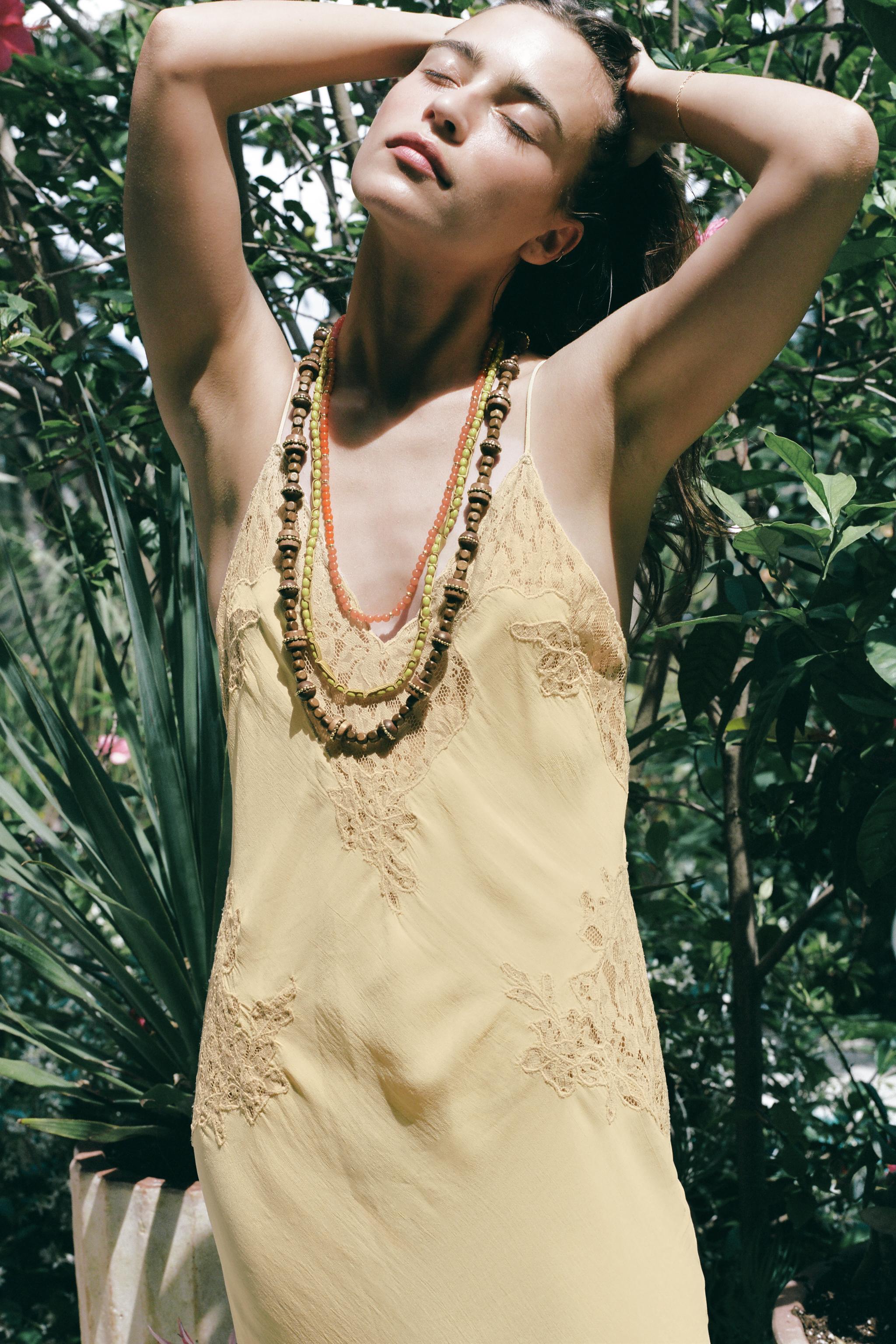 GEORGETTE LACE DRESS
