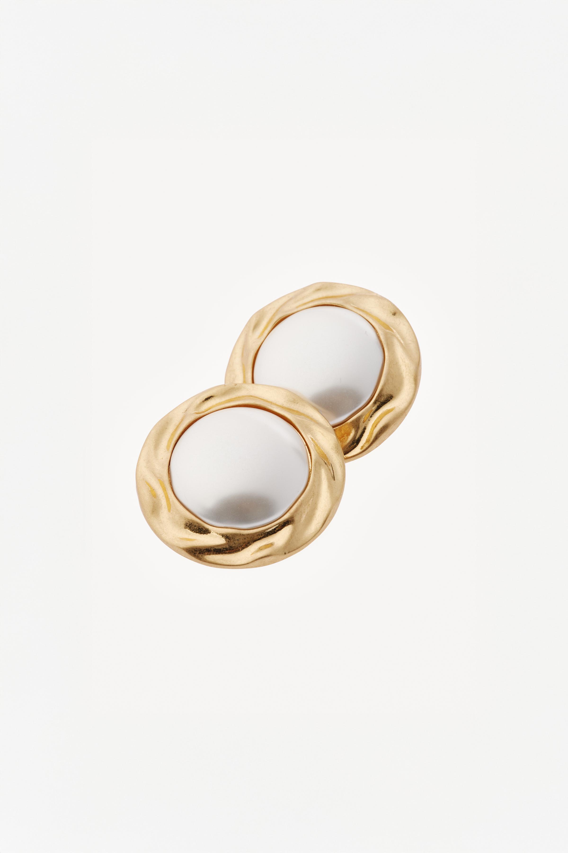 WILLY CHAVARRIA X ZARA MAXI PEARL EARRINGS