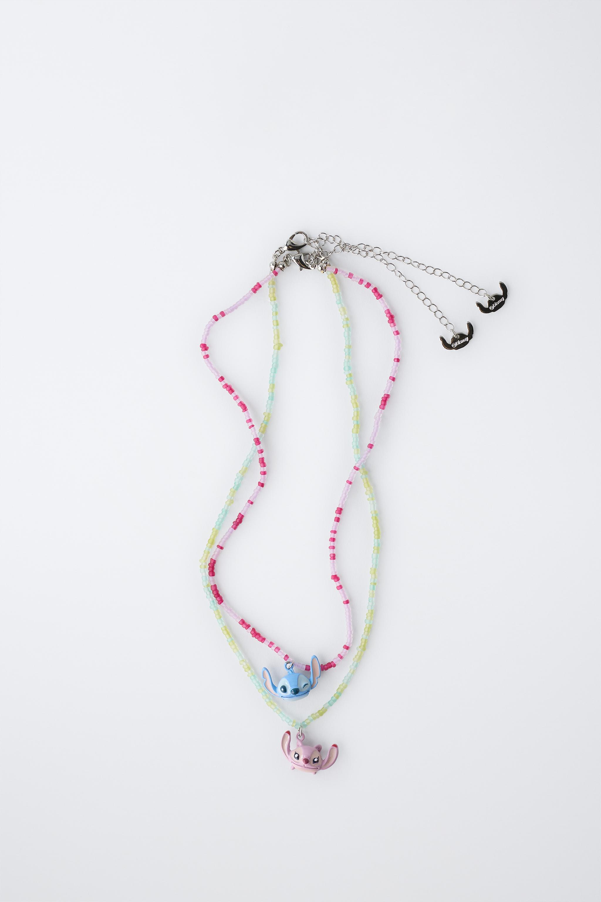 LOT DE DEUX COLLIERS FANTAISIE LILO & STITCH © DISNEY