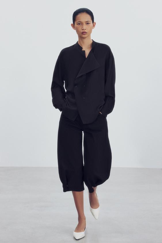 GEWICKELTES ZW COLLECTION CAMISA - Schwarz von Zara - Bild 0
