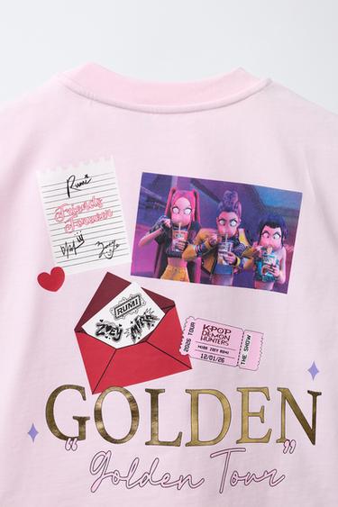 KPOP DEMON HUNTERS™ NETFLIX © T-SHIRT - Pink by Zara - Image 3