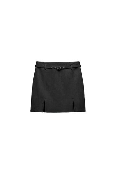 FALDA PANTALÓN ABERTURAS CINTURÓN