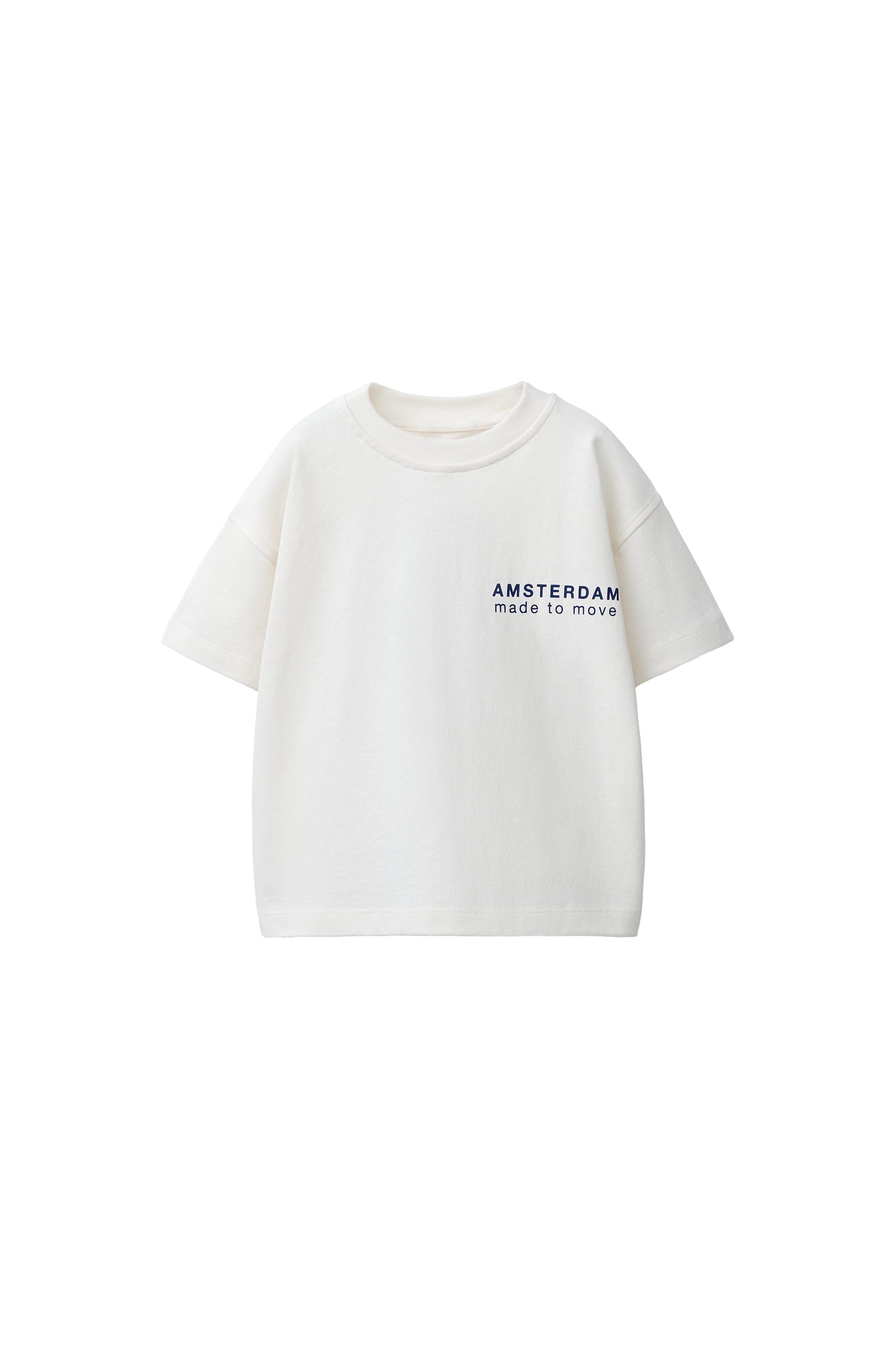 CYCLIST PRINT T-SHIRT - Ecru | ZARA South Africa