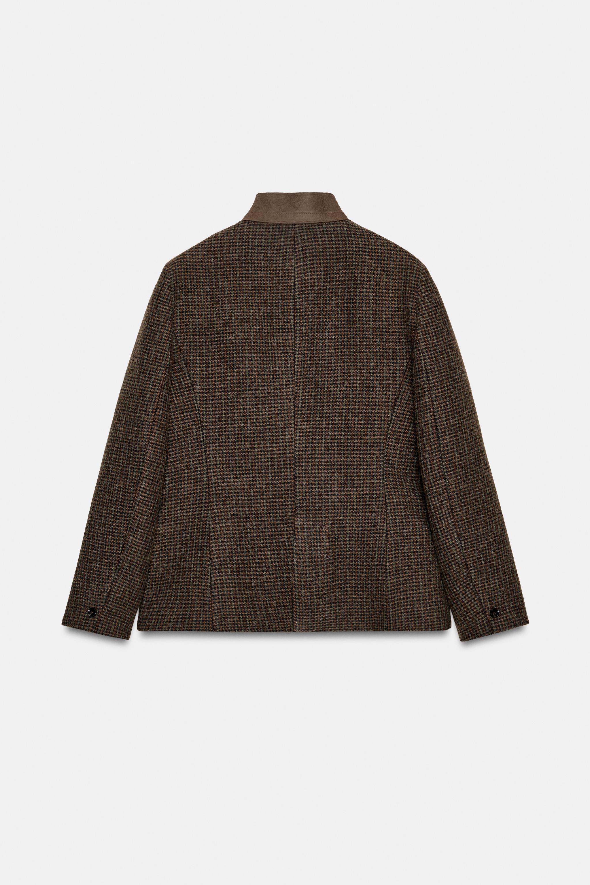 YÜN KARIŞIMLI ÖZEL DİKİM BLAZER ZW COLLECTION - Görsel 10